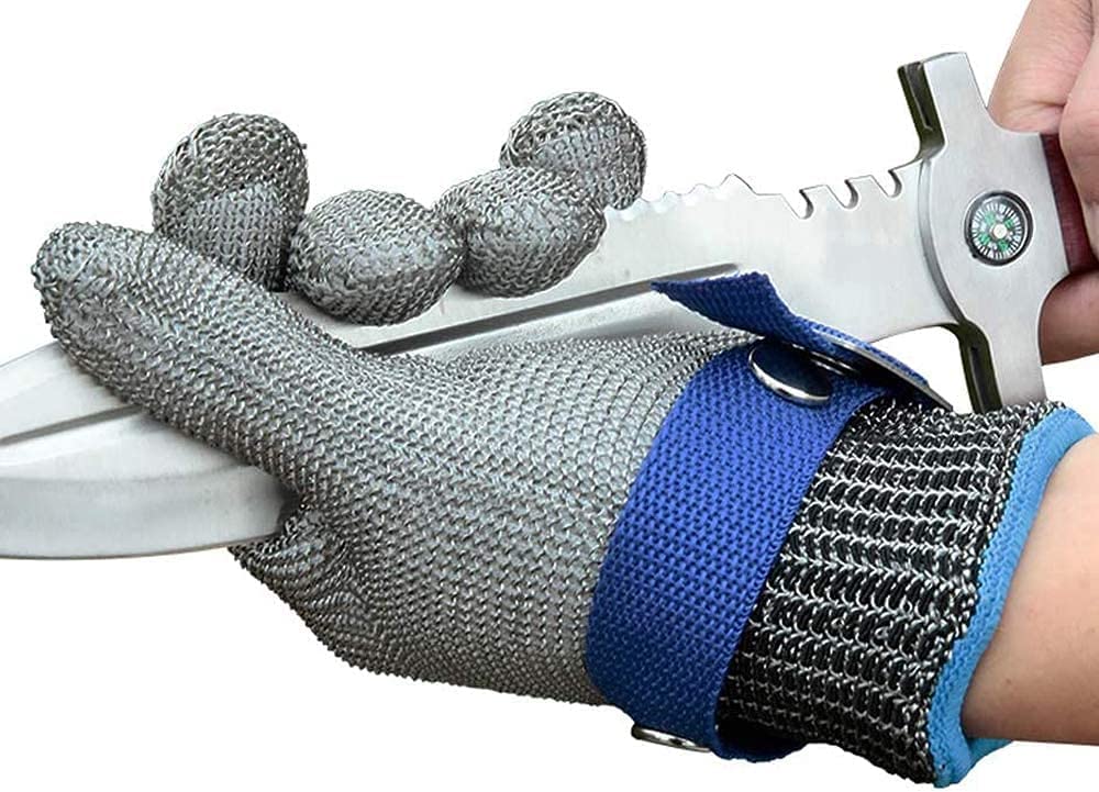 Cut-Resistant Steel Gloves