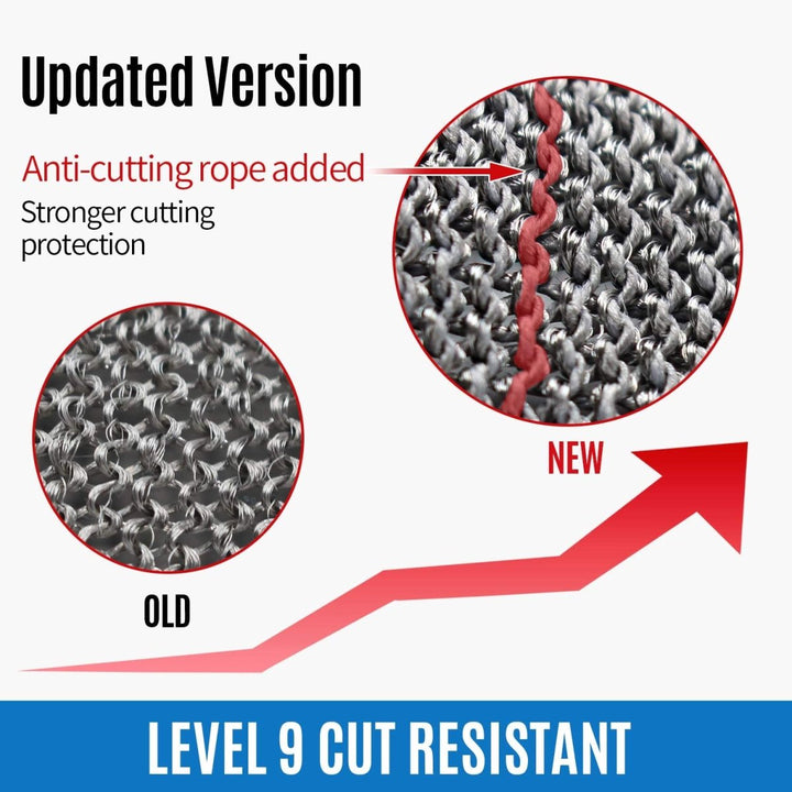 Cut-Resistant Steel Gloves