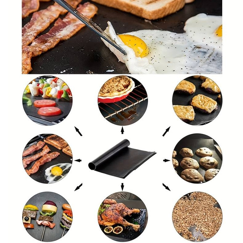 Reusable teflon baking mat 40x33 cm – set of 5 | Kalsten