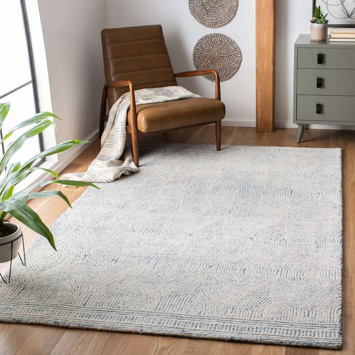 Wool Tufted Living Room Carpet Rug Noxord