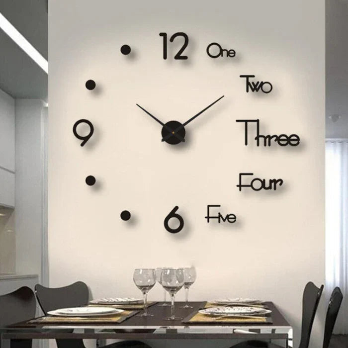 Large Modern Decorative Wall Clock Noxord