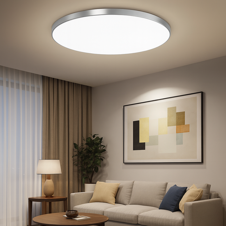 Modern Round Flush Mount LED Ceiling Lamp Noxord
