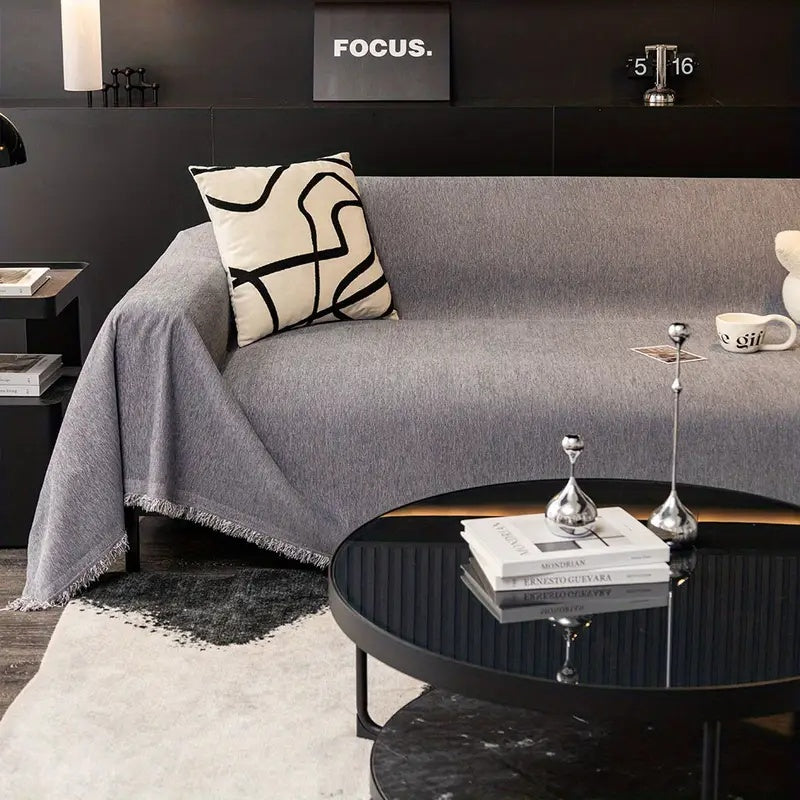 Durable Chenille Sofa Cover Noxord