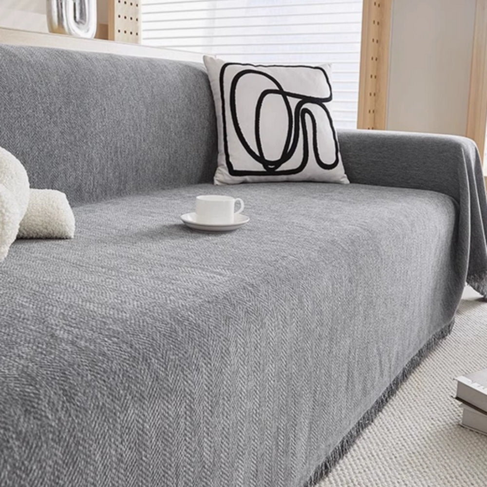 Durable Chenille Sofa Cover Noxord