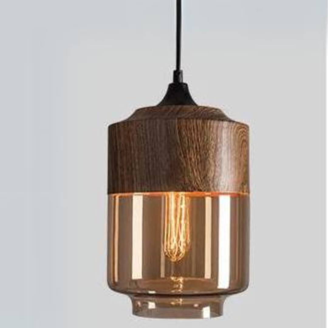 Kalsten | Stylish Scandinavian Wooden Ceiling Lamp - NordLuna