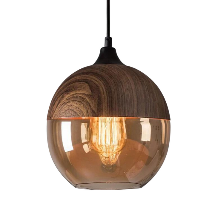 Kalsten | Stylish Scandinavian Wooden Ceiling Lamp - NordLuna