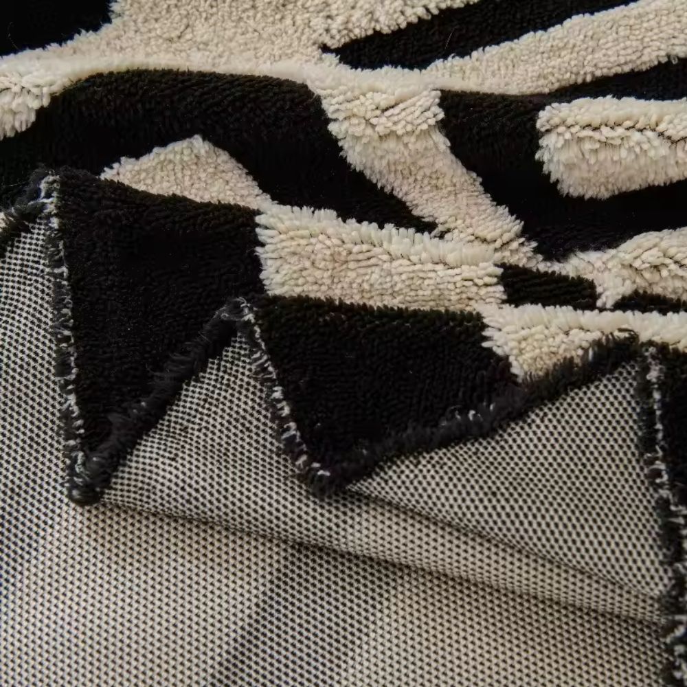 Modern Geometric Cotton Sofa Cover Noxord