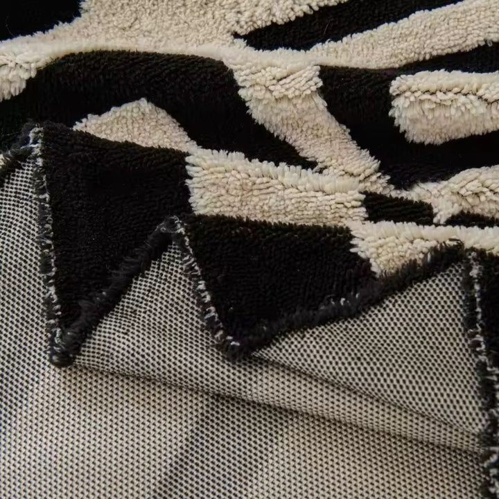 Modern Geometric Cotton Sofa Cover Noxord