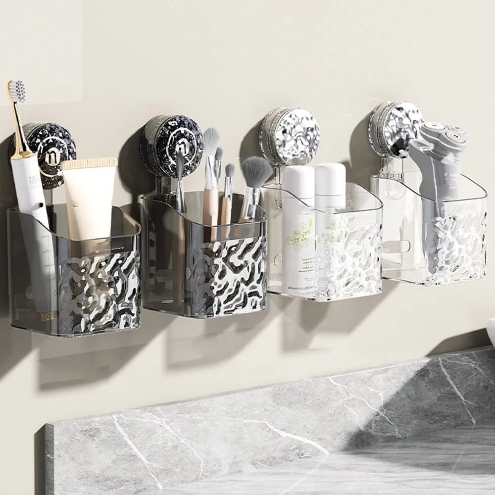 Acrylic Suction Shower Storage Shelf Kalsten