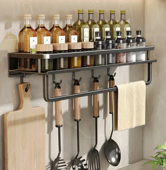 Wall Storage Shelf for Kitchen or Bathroom Noxord