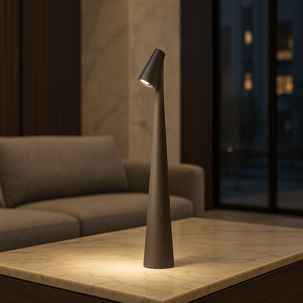 EVOLUCE – Rechargeable Table Lamp with Modern Design & Long Battery Life | Noxord