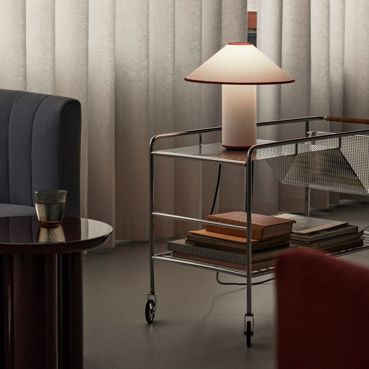 Table lamp with fabric shade – Lunara | Kalsten