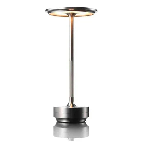 Wireless Gold Metal LED Table Lamp Noxord