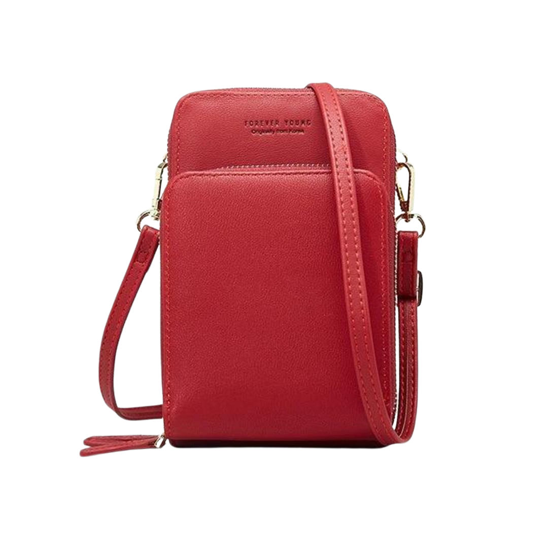 Noxord | Triple Secure Leather Phone Purse: Elegance Meets Practicality