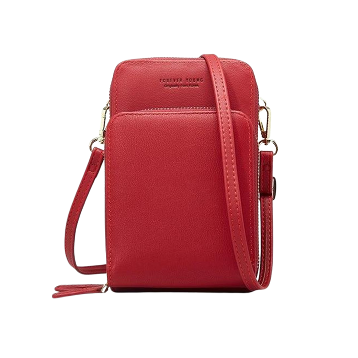 Noxord | Triple Secure Leather Phone Purse: Elegance Meets Practicality