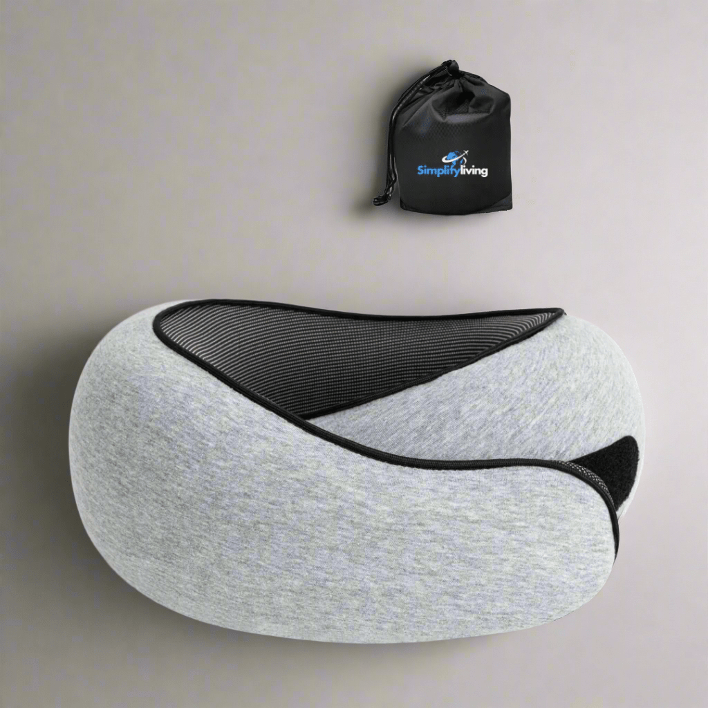 TRAVELNEST Ergonomic Neck Support Travel Pillow
