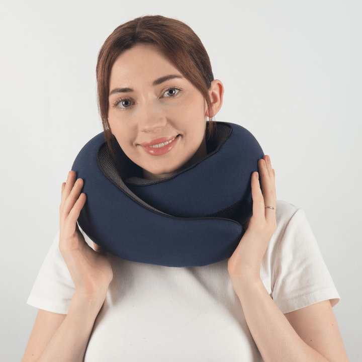 TRAVELNEST Ergonomic Neck Support Travel Pillow