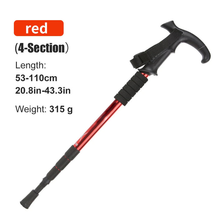 TrekPixin trekking poles adjustable T-grip | Kalsten