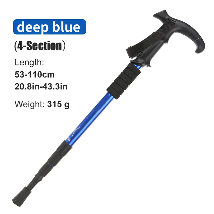 TrekPixin trekking poles adjustable T-grip | Kalsten