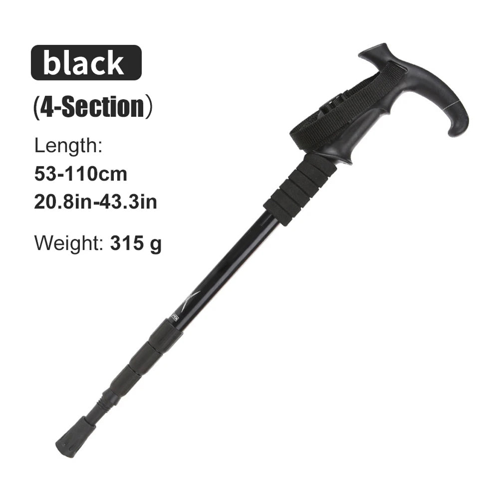 TrekPixin trekking poles adjustable T-grip | Kalsten