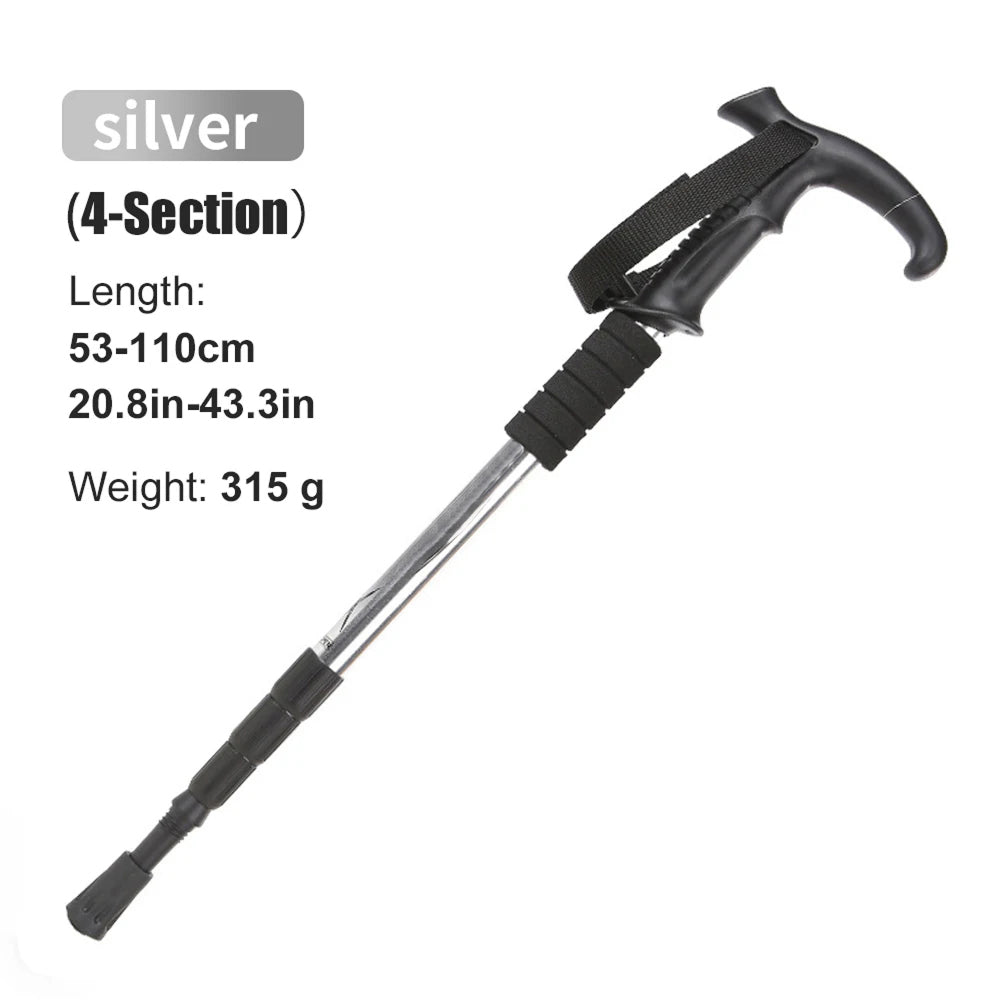 TrekPixin trekking poles adjustable T-grip | Kalsten