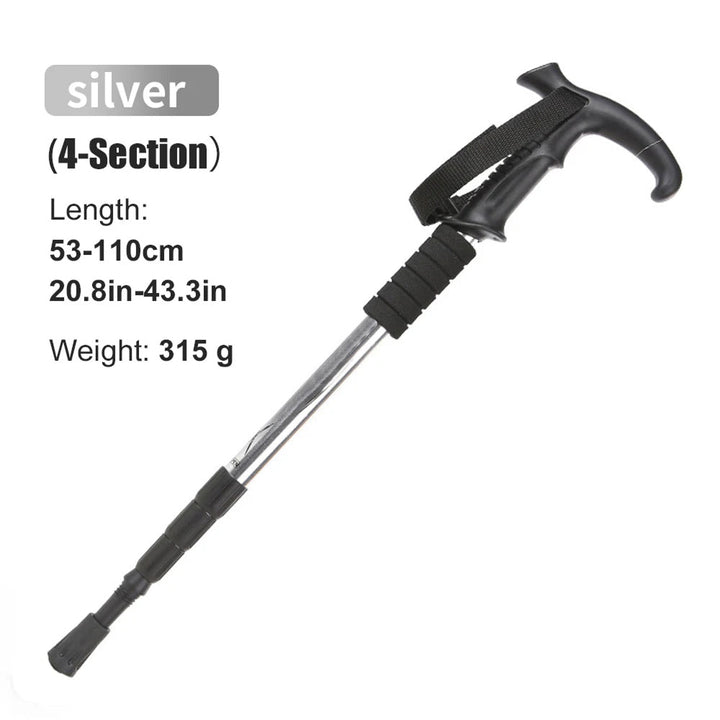 TrekPixin trekking poles adjustable T-grip | Kalsten