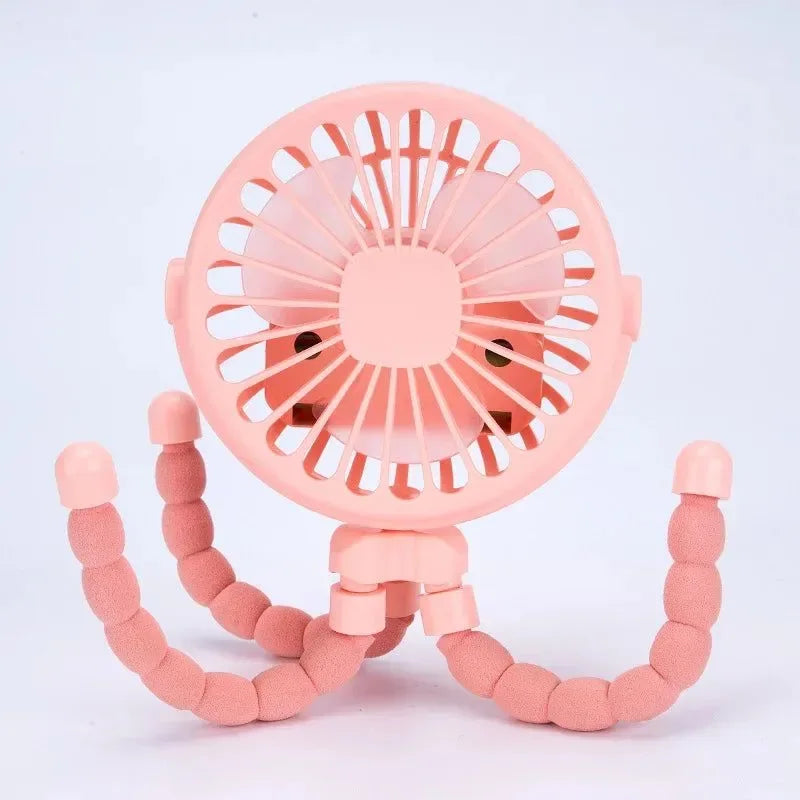 Portable Octopus Fan – Flexible, Multi-Use USB Fan for Travel, Office & Camping | Kalsten