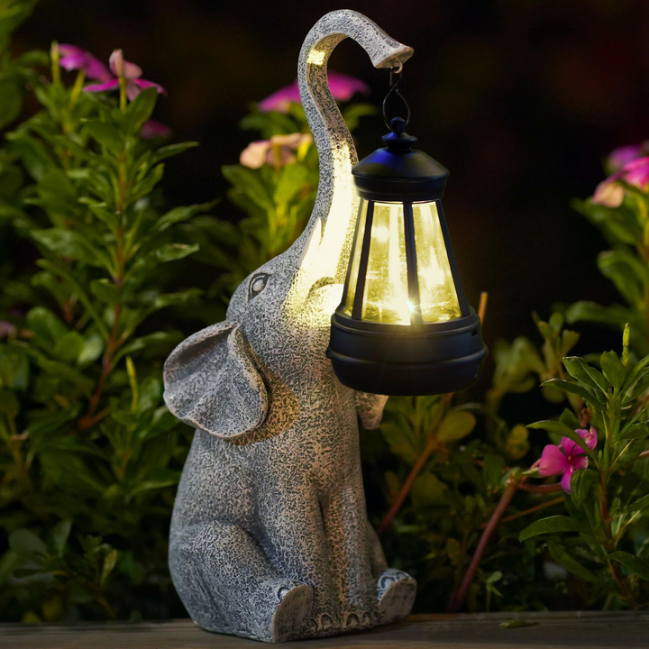 Solar Resin Animal Garden Light Noxord