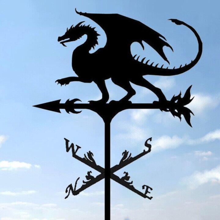 Kalsten | Weather vane - Windy - Retro witch shape - Unique design