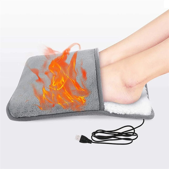 Plush Heated Foot Warmer Cushion Noxord