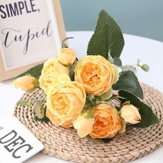Kalsten | Artificial Peony Bouquet with Blossoms and Buds