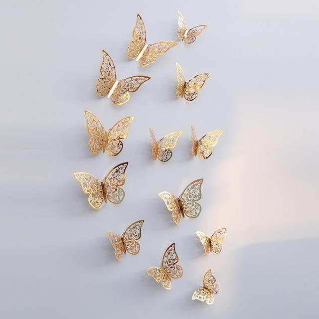 Kalsten | ButterflyGlow 3D Butterfly Decoration | Wall Decoration | Spring & Summer | Classic & Modern