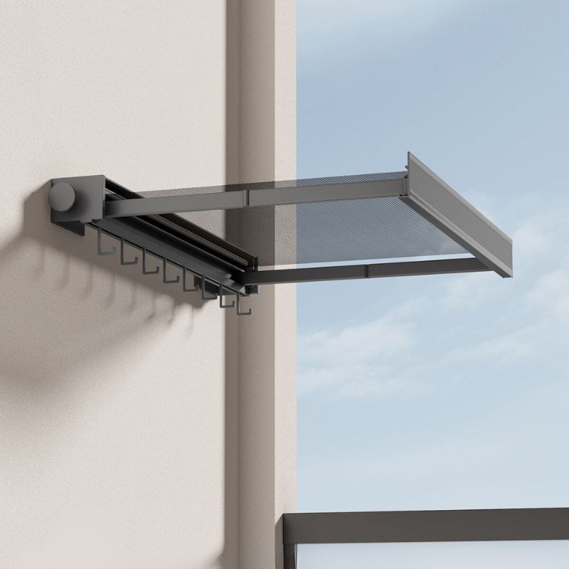 Wall-Mounted Folding Clothes Drying Rack