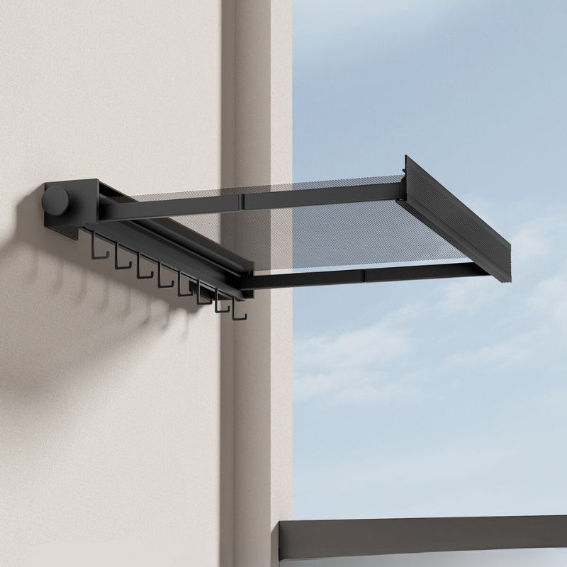 Wall-Mounted Folding Clothes Drying Rack