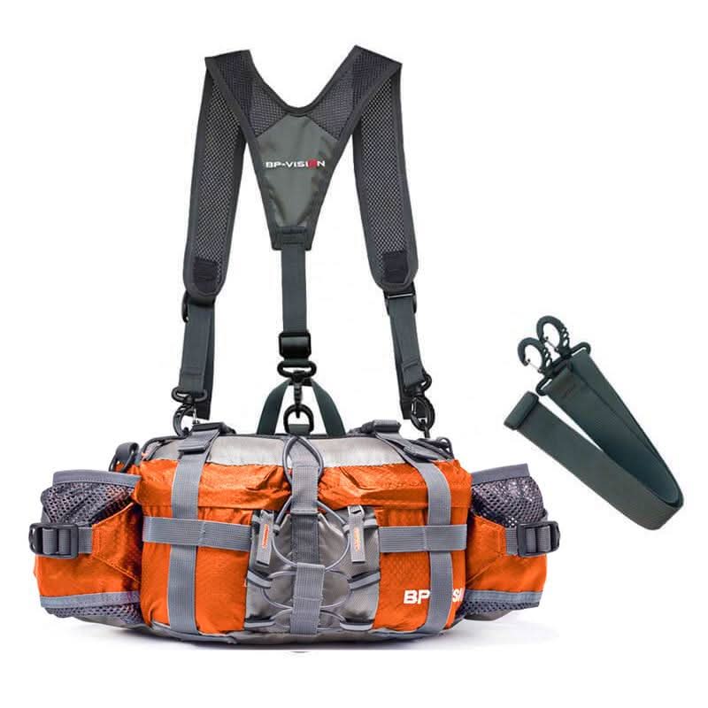 Kalsten | Waterproof Hiking Waist Bag with Bottle Holder