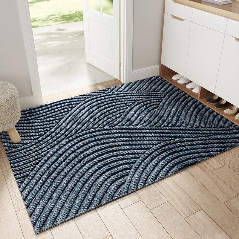 Noxord | Modern, Nordic-style PVC doormat │ Non-slip doormat for the entrance area │ Sand-removing foot mat