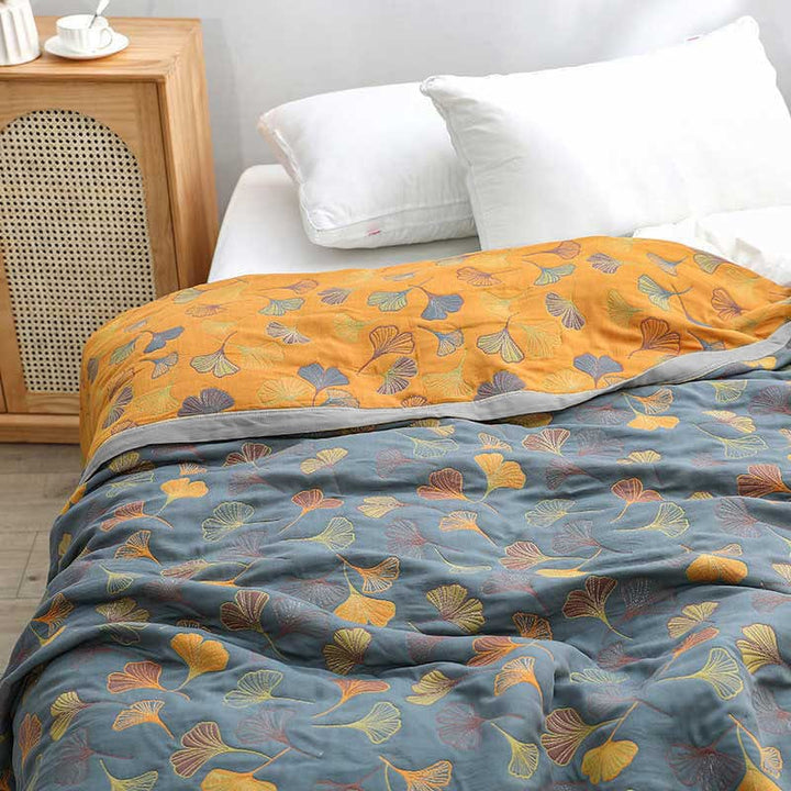 Luxurious Duvet with Elegant Leaf Pattern – Premium Cotton Noxord