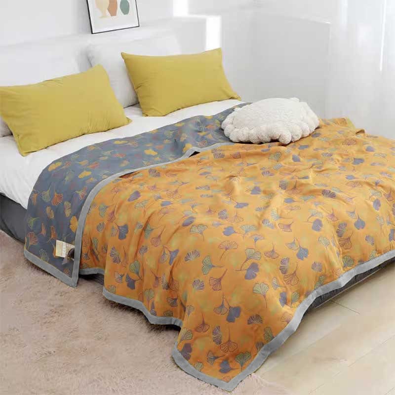 Luxurious Duvet with Elegant Leaf Pattern – Premium Cotton Noxord