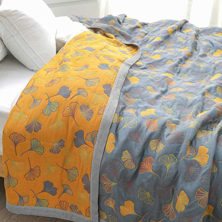 Luxurious Duvet with Elegant Leaf Pattern – Premium Cotton Noxord