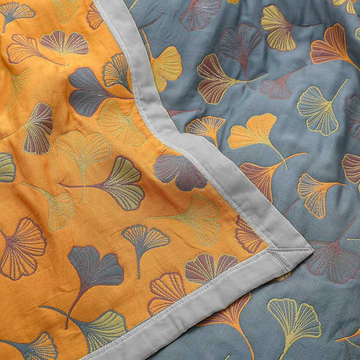 Luxurious Duvet with Elegant Leaf Pattern – Premium Cotton Noxord