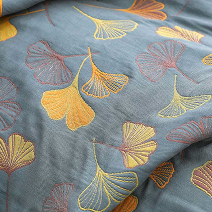 Luxurious Duvet with Elegant Leaf Pattern – Premium Cotton Noxord