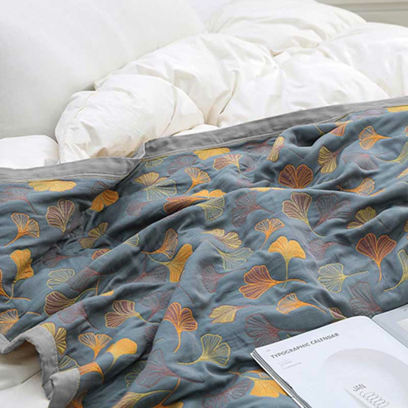 Luxurious Duvet with Elegant Leaf Pattern – Premium Cotton Noxord
