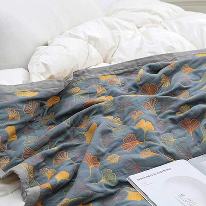 Luxurious Duvet with Elegant Leaf Pattern – Premium Cotton Noxord
