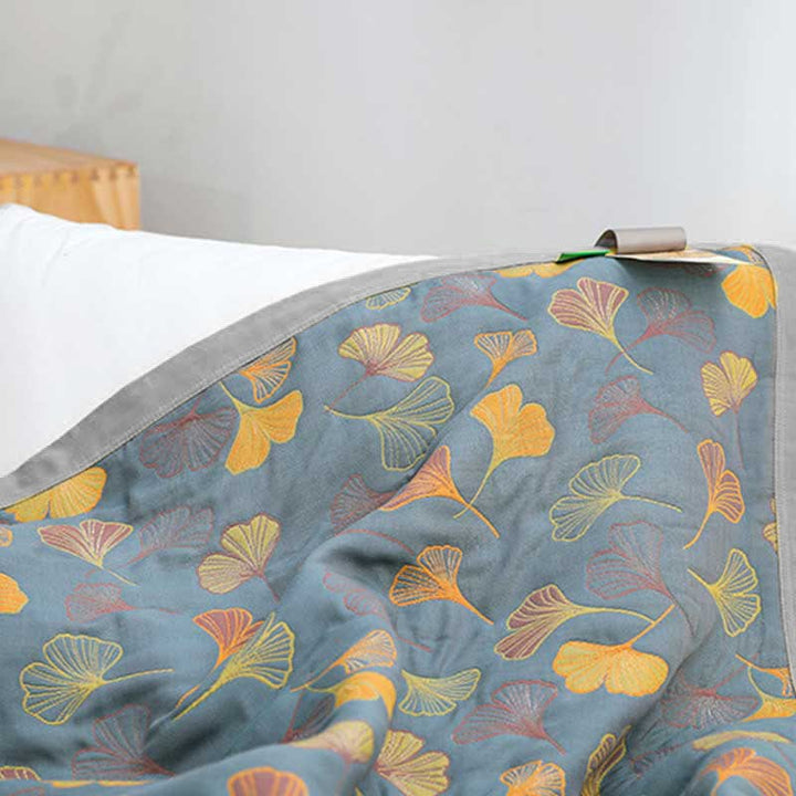 Luxurious Duvet with Elegant Leaf Pattern – Premium Cotton Noxord