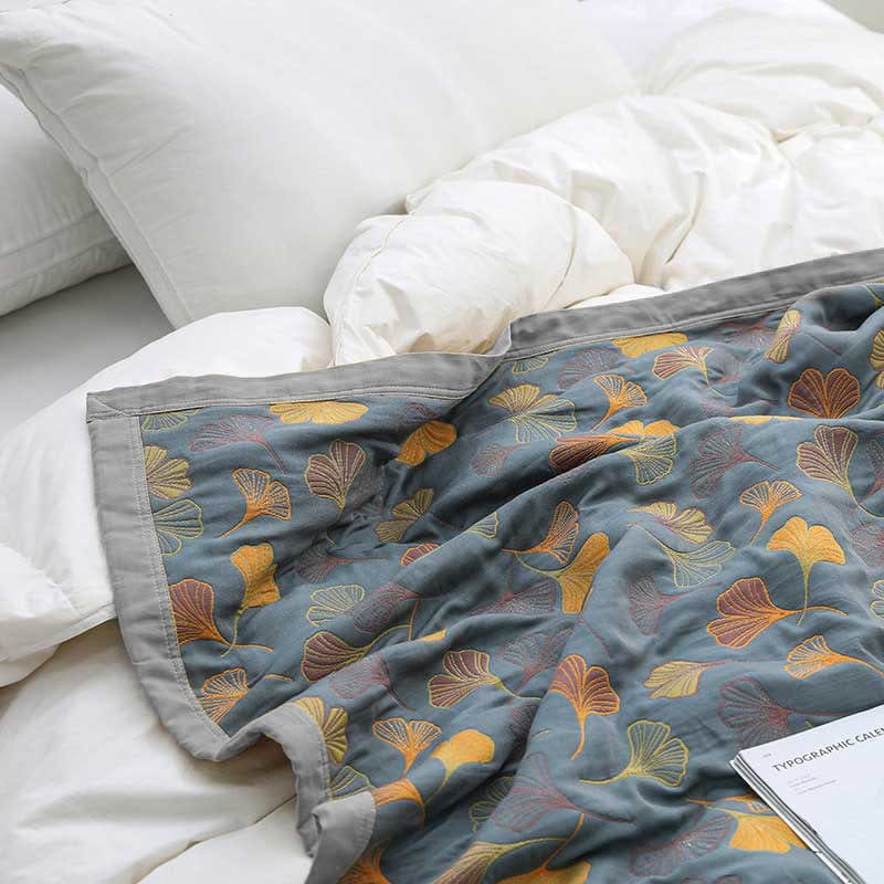 Luxurious Duvet with Elegant Leaf Pattern – Premium Cotton Noxord