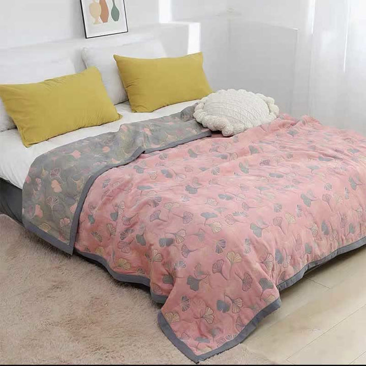 Luxurious Duvet with Elegant Leaf Pattern – Premium Cotton Noxord