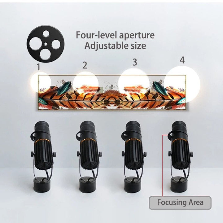 Adjustable LED Branch Aluminium Spotlights