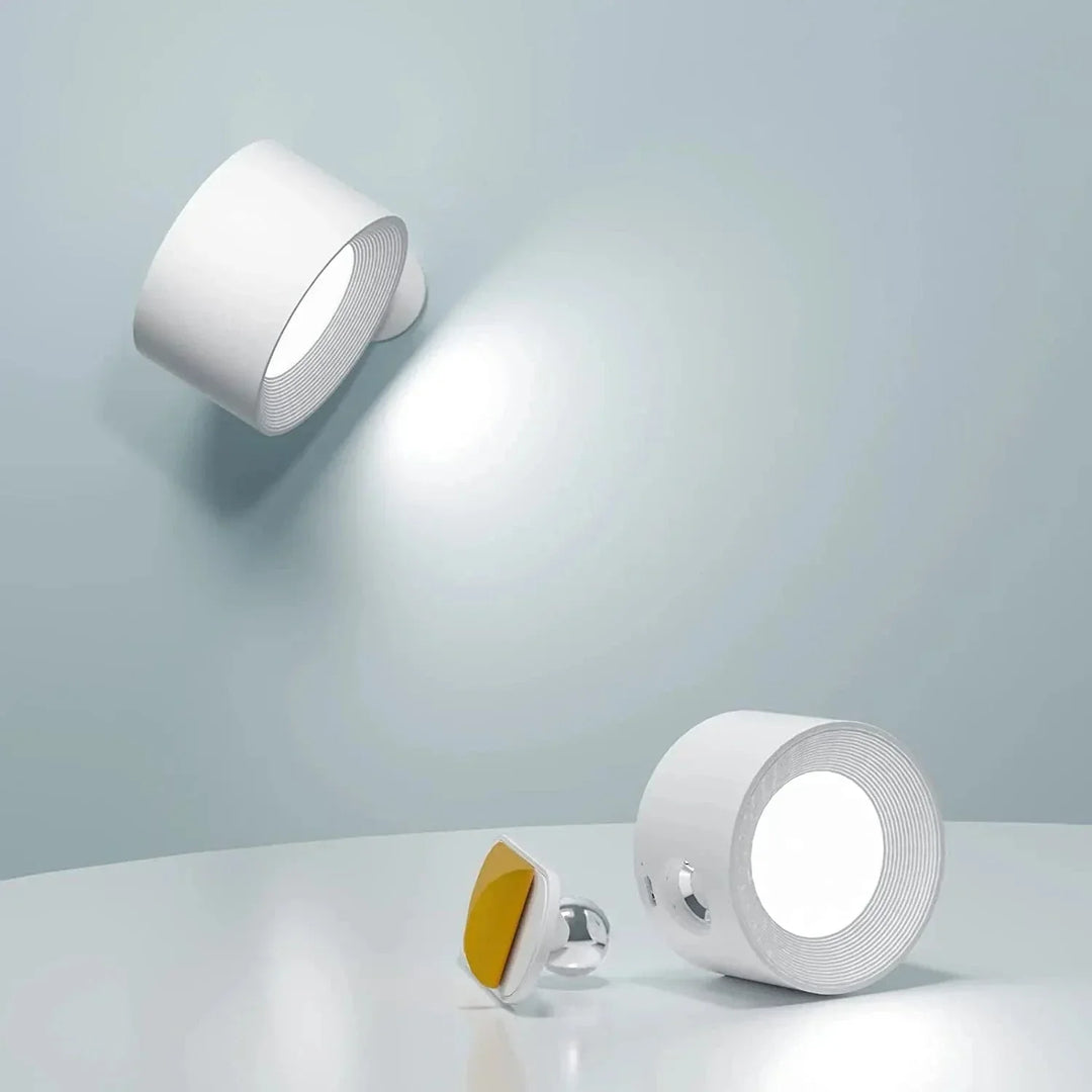 Rechargeable Battery Wall Lamp – 360° Adjustable