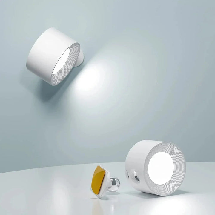 Rechargeable Battery Wall Lamp – 360° Adjustable