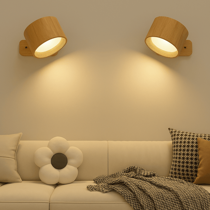 Rechargeable Battery Wall Lamp – Wireless